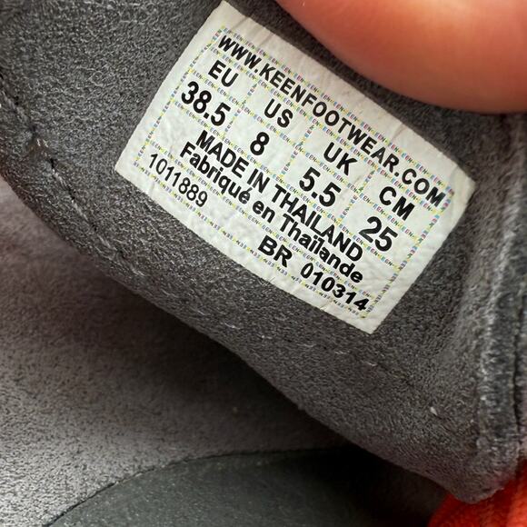 Keen Women's Uneek Pink Paracord Bungie Sandals Size 8 - Picture 7 of 7